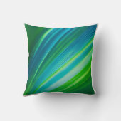 ブルーグリーンレイ クッション (裏面)