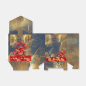 ブルーグリーンレッド金ゴールド2023ラビ中国のスニューイヤー フェイバーボックス (折り畳みなし)