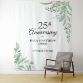 ブルーグリーンレース 25周年記念写真用背景 タペストリー (インサイチュ)