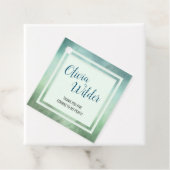 ブルーグリーン大理石縁ど フェイバータグ (インサイチュ)