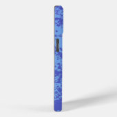 ブルーグリーン抽象芸術サーフビーチ Case-Mate iPhoneケース (裏面 / 右)