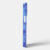 ブルーグリーン抽象芸術サーフビーチiphoneケース Case-Mate iPhoneケース (裏面 / 右)