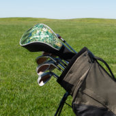 ブルーグリーン熱帯離れ産パインゴ ゴルフヘッドカバー (インサイチュ)