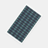 ブルーグリーン虹の星アートデコパターン (コーナー)