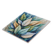 ブルーグリーン金ゴールド離れラテ タイル (側面)