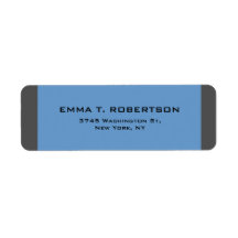 ブルーグレイエレガントトレンディーミニマルモダンリスト