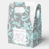 ブルーグレイフローラ80th誕生日サンキューオファーボックス フェイバーボックス (オープン)