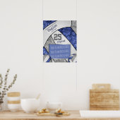 ブルーグレイ女子バレーボールチームの写真 ポスター (キッチン)