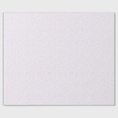 ブルーグレイ雪の薄桃色クリスマス ラッピングペーパー (フラット)