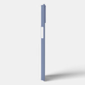 ブルーグレーとホワイトキャンディストライプーのCase-Mate iPhone Case-Mate iPhoneケース (裏面 / 右)