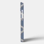 ブルーグレーのクアトレフォイルCase-Mate iPhoneケース Case-Mate iPhoneケース (裏面 / 左)