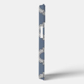 ブルーグレーのクアトレフォイルCase-Mate iPhoneケース Case-Mate iPhoneケース (裏面 / 右)