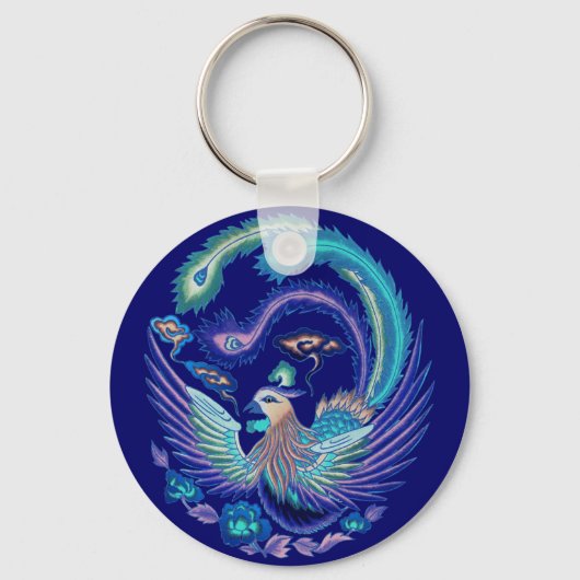 ブルーグレースキーチェーン キーホルダー (正面)