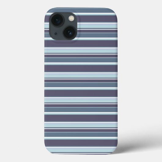 ブルーグレーストライプのCase-Mate iPhoneケース Case-Mate iPhoneケース (裏面)