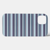 ブルーグレーストライプのCase-Mate iPhoneケース Case-Mate iPhoneケース (裏面 (横))