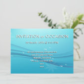 ブルーグレース 招待状 (スタンド正面)