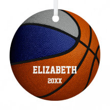 ブルーグレーチームカラーズガールズバスバスケットボール