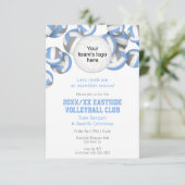 ブルーグレーチームカラーバレーボール賞 招待状 (スタンド正面)