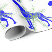 ブルーグレートダン ラッピングペーパー (ロールコーナー)