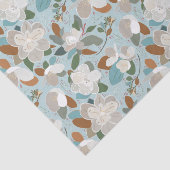 ブルーグレーフローラウィンターマグノリア 薄葉紙 (詳細)