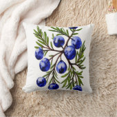 ブルーグレープバンチ クッション (ブランケット)