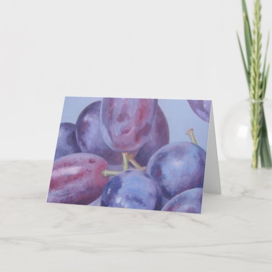 ブルーグレープ カード (正面)