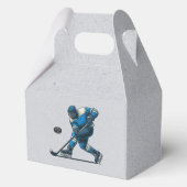 ブルーグレーホッケープレイヤーバースデーパーティー フェイバーボックス (裏面)