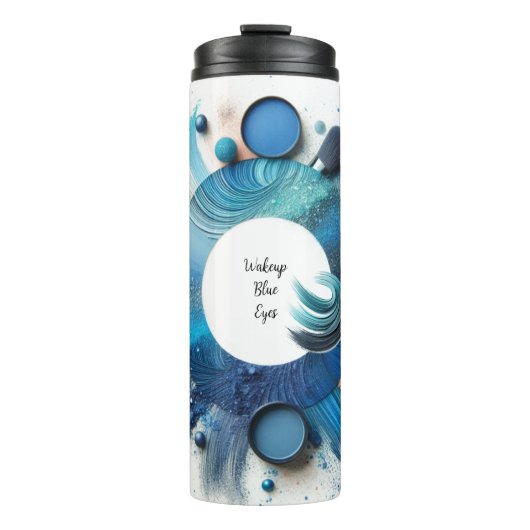 ブルーグレームアイシャドーウェイクアップビベス タンブラー (正面)