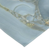 ブルーグレー大理石金ゴールド脈 テーブルクロス (アングル)