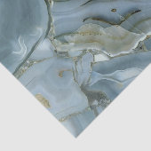 ブルーグレー大理石金ゴールド脈 薄葉紙 (詳細)