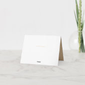 ブルーグレー サークル スクエア タグ 哀悼 お礼 サンキューカード (裏面)