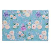 ブルーグロットウォーターのカラーフローラ 枕カバー (裏面)