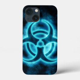 ブルーグロ生物学的災害［有害物質］iPhoneケース iPhone 13 Miniケース