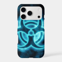 ブルーグロ生物学的災害［有害物質］iPhoneケース