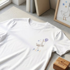 ブルーグースバルーン パパ メンズファーストバースデーパーティー トライブレンドTシャツ