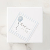 ブルーグース間抜けスクエアメッセージカード フェイバータグ (インサイチュ)