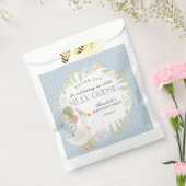 ブルーグース間抜けフローラジンガム誕生日ウィズィーズ フェイバーバッグ (封をした状態)