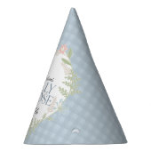 ブルーグース間抜けフローラジンガム誕生日フープ パーティーハット (右)