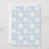 ブルーグース間抜けボーイベビーシャワー招待状 招待状 (裏面)