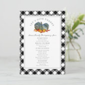 ブルーグ与えルー感謝していドの助け感謝祭 メニュー (スタンド正面)