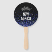 ブルーグ王室のリッツPageant Fan Wavers – ファンのセット ハンドファン (裏面)