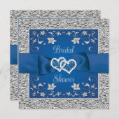 ブルーグ王室のレーラブハートブライダルシャワー (正面/裏面)