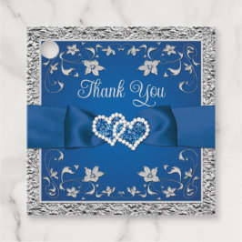 ブルーグ王室のレーラブハート結婚式の引き出物ラベル フェイバータグ