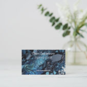 ブルーグ鮮やかラムのメイクアップアーティスト 名刺 (スタンド正面)