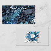 ブルーグ鮮やかラムのメイクアップアーティスト 名刺 (正面/裏面)