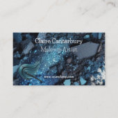 ブルーグ鮮やかラムのメイクアップアーティスト 名刺 (正面)