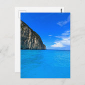 ブルーケイブスザキントスギリシャ ポストカード (正面/裏面)