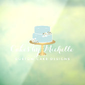 ブルーケエレガントーキベーカリー透明窓貼り ウィンドウサイン (シート3)