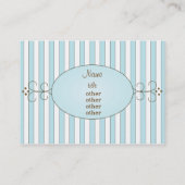 ブルーケファンシーーキ 名刺 (裏面)