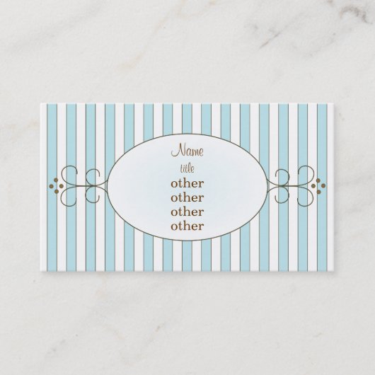 ブルーケファンシーーキ 名刺 (正面)